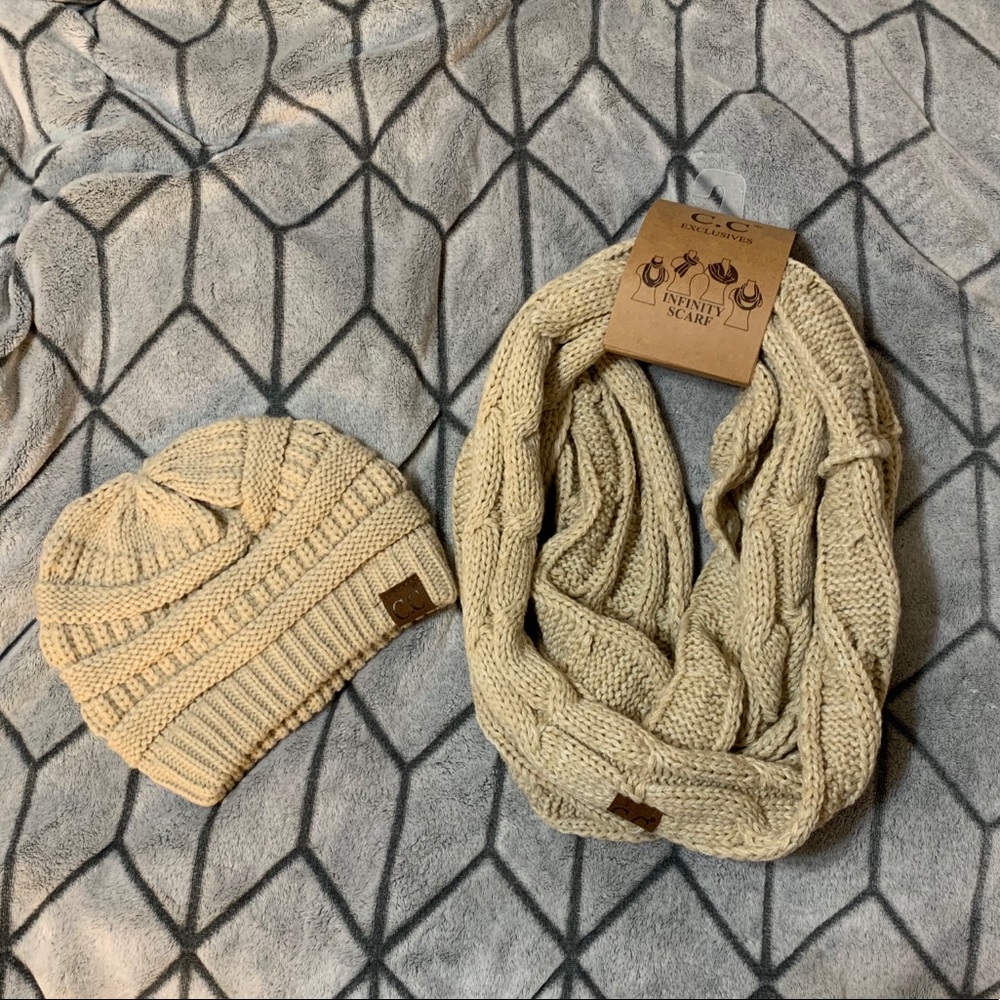 CC Beanie and Scarf set